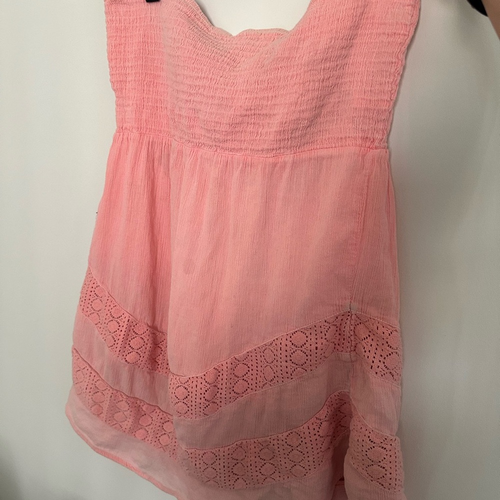 Roxy Coral Pink Long Top/dress